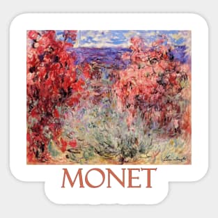 Flowering Trees by Claude Monet Sticker